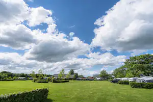 Camping Heuvelland Oaze 50+ boerderijcamping Heuvelland Oaze - Campingplatz im Sommer