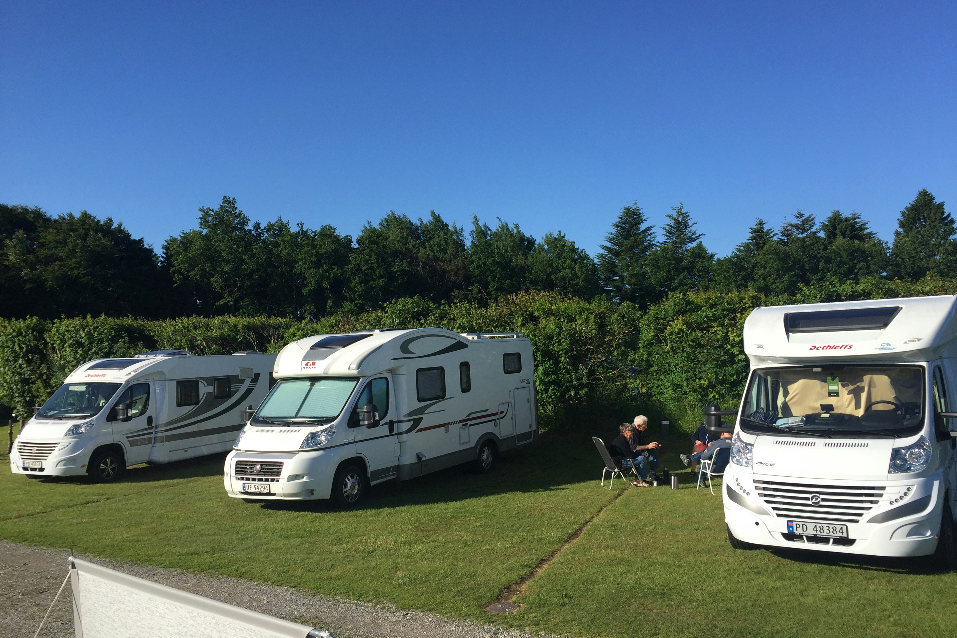 A35 Sindal Camping - Wohnmobile auf Stellplätzen