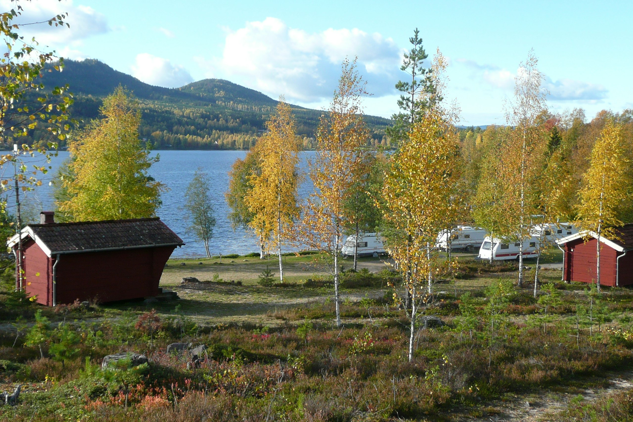 Värmlands Sjö och Fjäll Camping  Abbas Camping - Standplätze auf dem Campingplatz