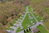 Abermarlais Caravan Park -  Campingplatz aus der Vogelperspektive