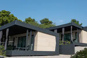 Adrialux Holiday @ Camping Selce - Mobilheime mit Terrasse auf dem Campingplatz