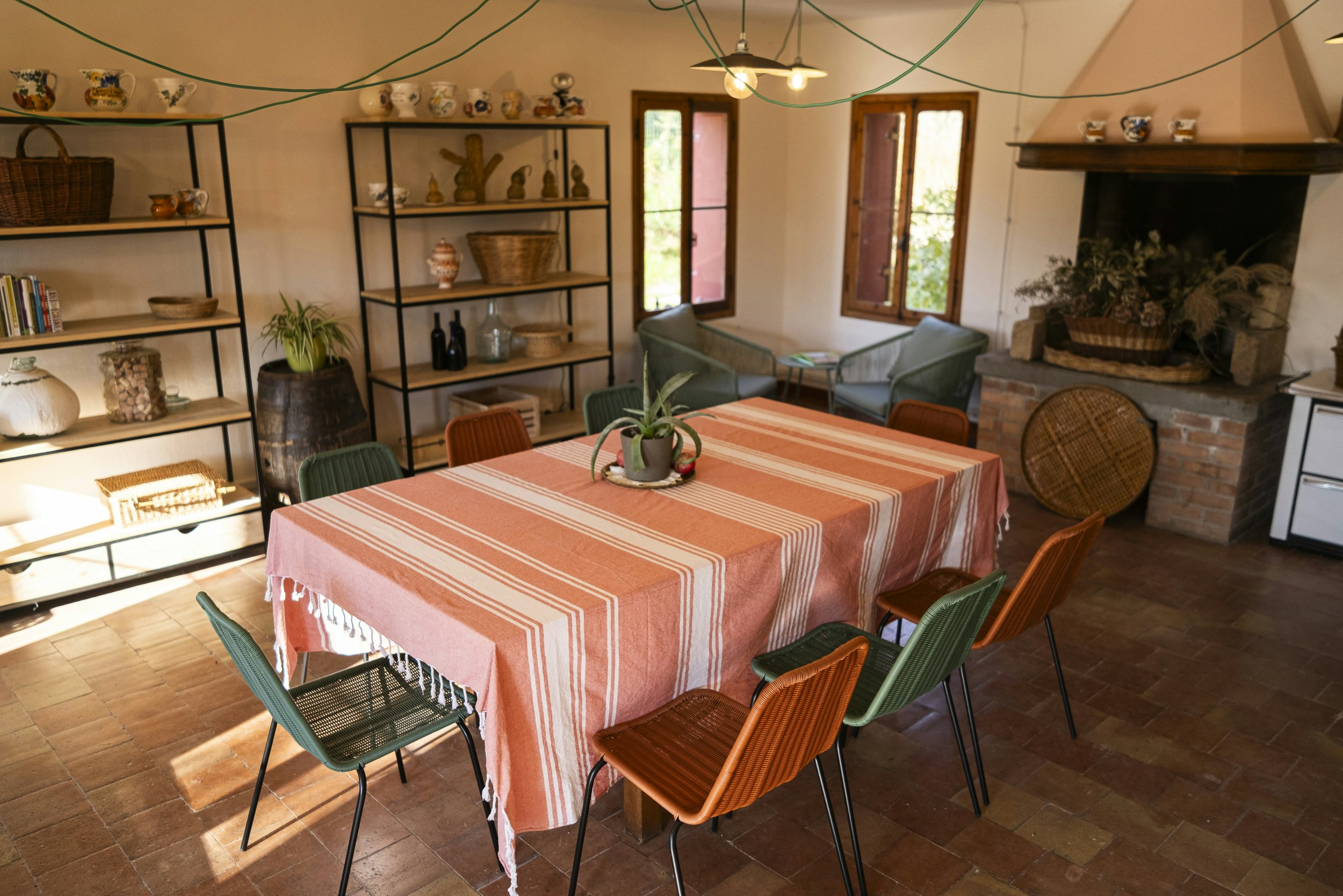 Agri-Glamping Il Bosco di Marino - Aufenthaltsraum auf dem Campingplatz
