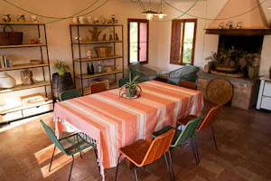 Agri-Glamping Il Bosco di Marino - Aufenthaltsraum auf dem Campingplatz