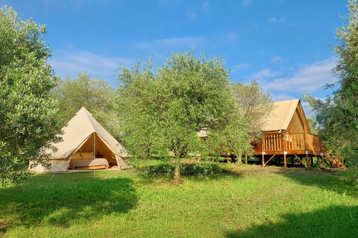 Agri-Glamping Il Bosco di Marino - Glamping-Zelte auf dem Campingplatz