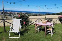 Agricampeggio Abbruzzetti - Urlaub mit Blick auf das Meer auf dem Campingplatz