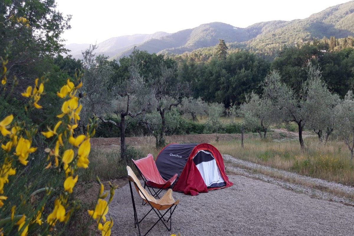 Agricampeggio Borgo Agna - Zeltplatz mit schöner Aussicht