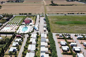 Agricampeggio Ippocampo - Luftaufnahme des Campingplatzes