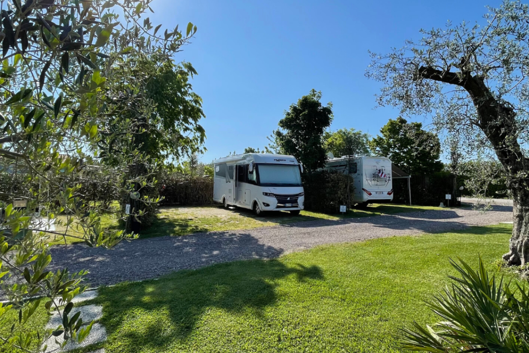 Agricampeggio Oasi del Garda - Standplätze auf dem Campingplatz