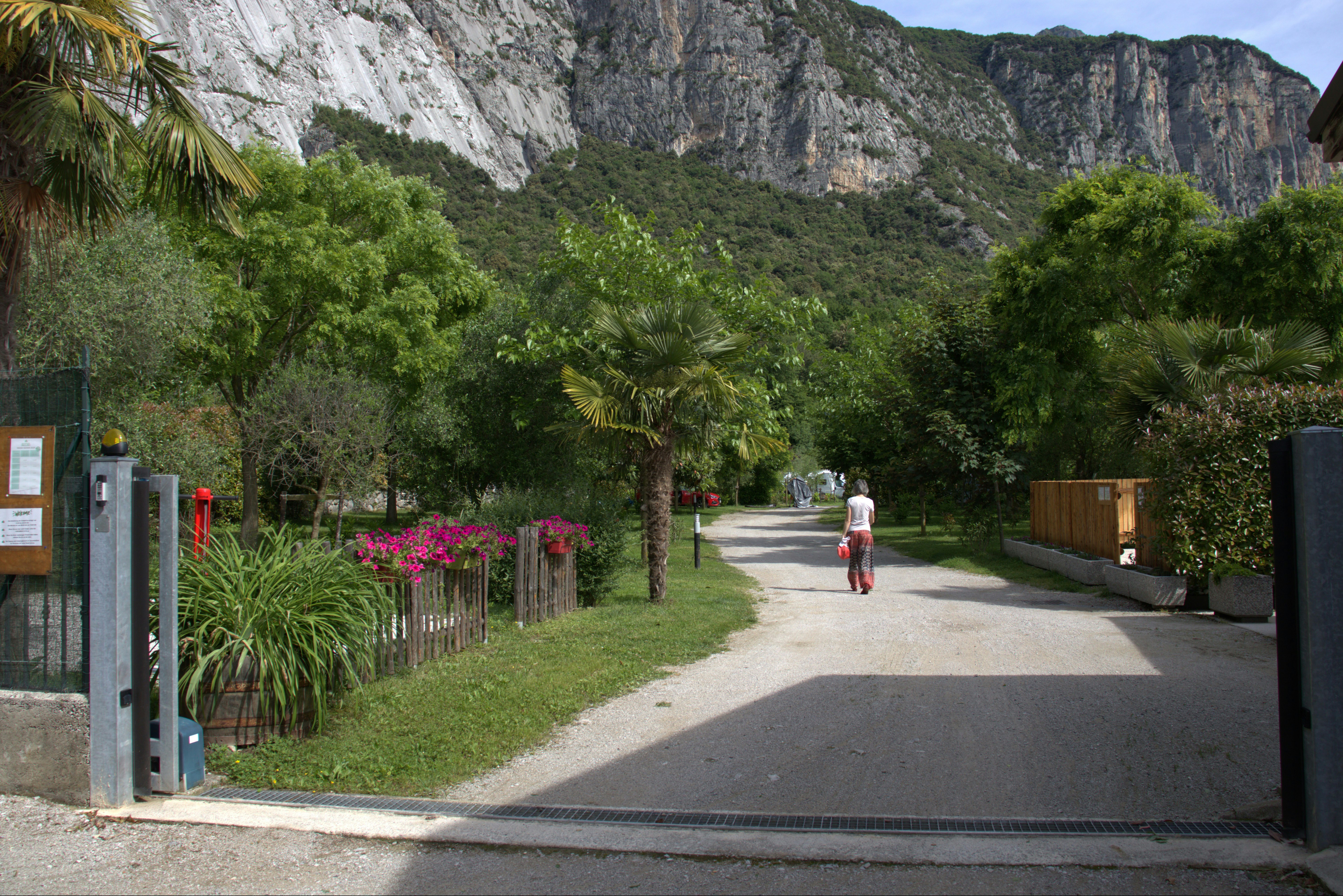 Agricampeggio Paolino - Eingang des Campingplatzes