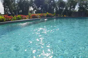 Agricamping Mabellini - Blick auf den Pool auf dem Campingplatz