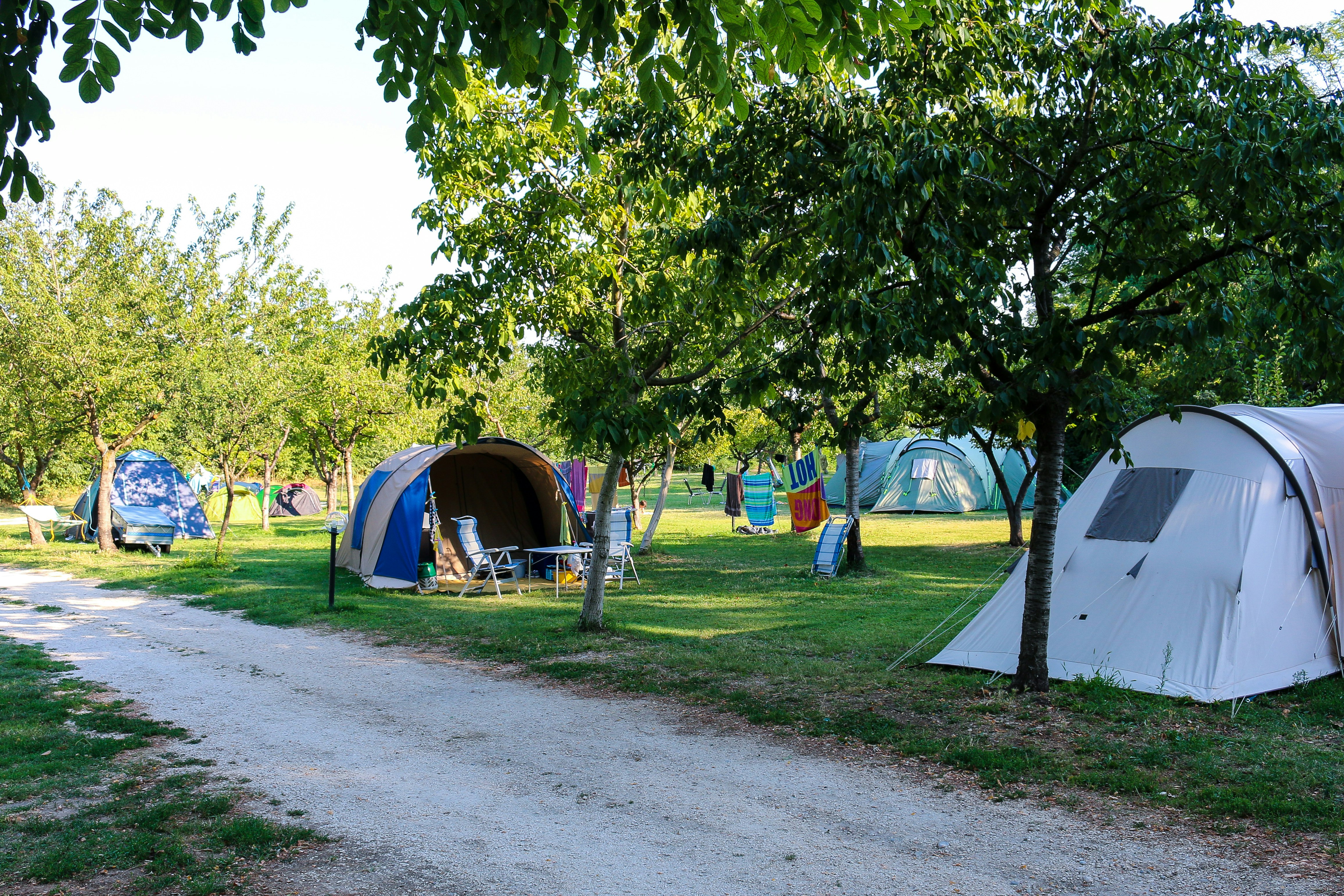 Agriturismo Cascina Le Volpi - Standplätze im Grünen auf dem Campingplatz