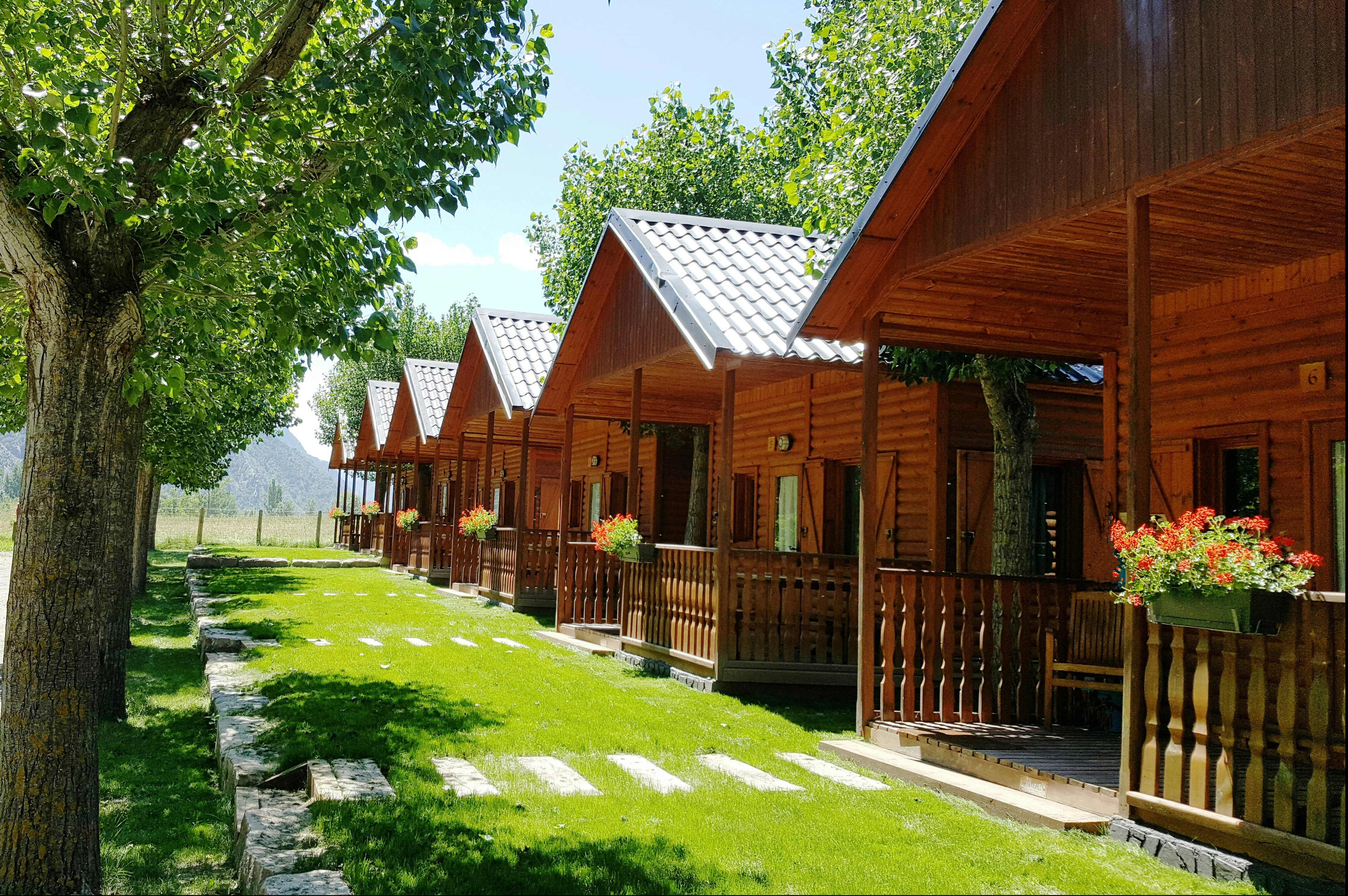 Aigüestortes Camping Resort  - Mobilheime auf dem Campingplatz