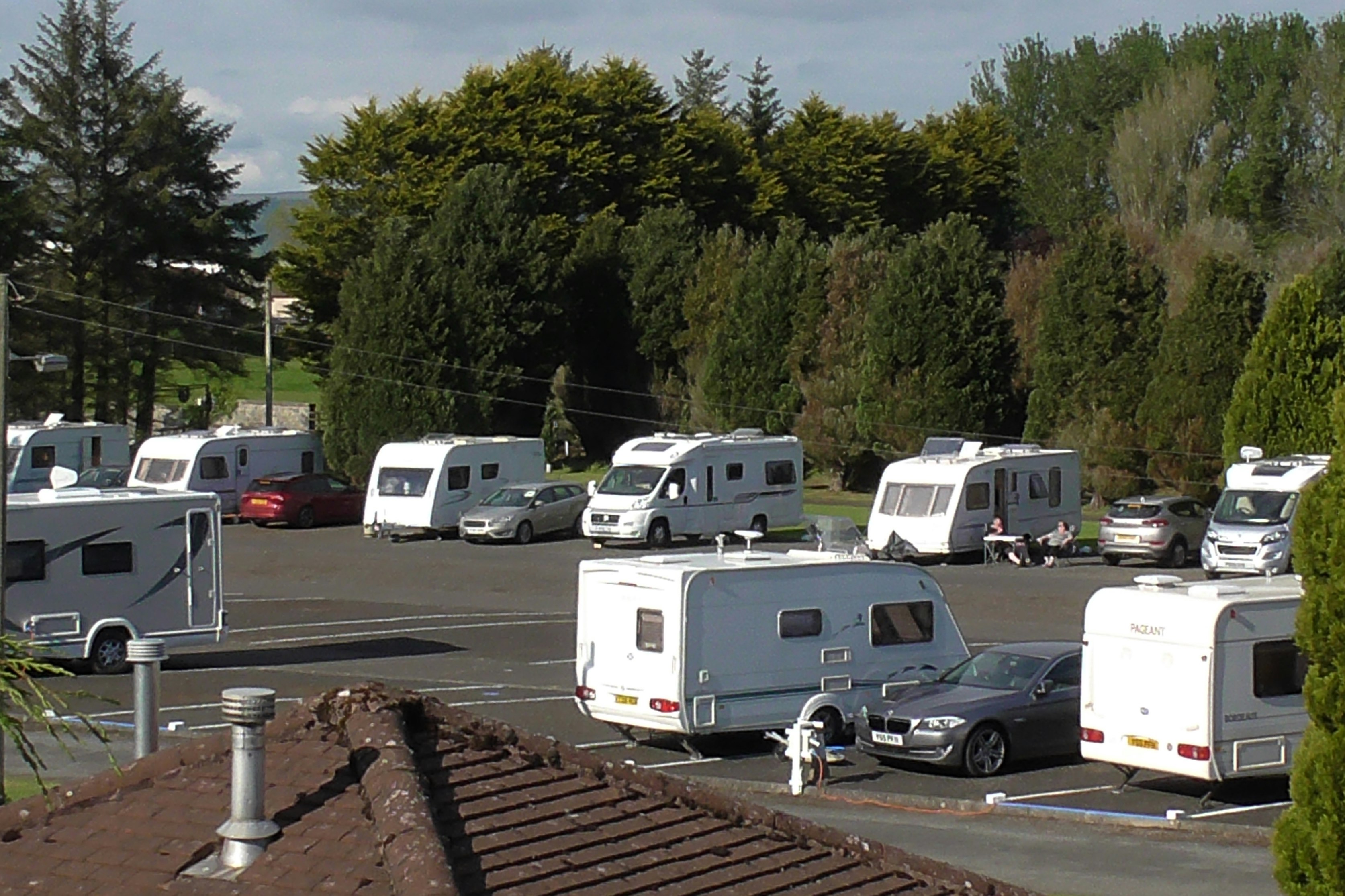 Aird Donald Caravan Park - Standplätze auf festen Untergrund