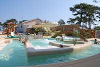 Airotel Club Marina Landes - Kinderbecken des Swimmingpools mit Rutsche und Whirlpool
