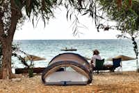 Akçakıl Camping - Campingplatz mit direktem Zugang zum Meer