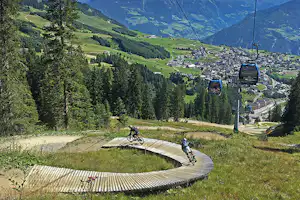Aktiv-Camping Prutz - Mountainbiking und Seilbahn in der Nähe vom Campingplatz