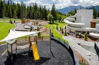 Aktiv & Familienresort Tiroler Zugspitze - Outdoor Kinder-Abenteuerpark auf dem Campingplatz