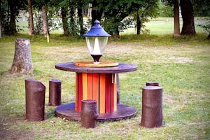 Alderstead Heath Caravan Club Site - Blick auf den Campingplatz