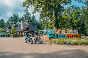 EuroParcs De Utrechtse Heuvelrug Allurepark Laag Kanje - Eingang des Campingplatzes