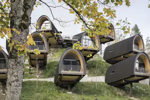 Alpencamping Nenzing - Himmelschalets auf dem Campingplatz