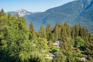 Alpenferienpark Reisach - Luftaufnahme des Campingplatzes