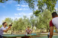 Aminess Maravea Camping Resort  - Tischtennis auf dem Campingplatz im Grünen
