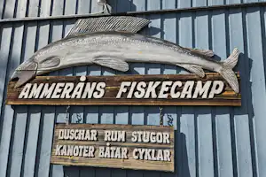Ammeråns Fiskecamp AB Hammarstrand - Eingang des Campingplatzes