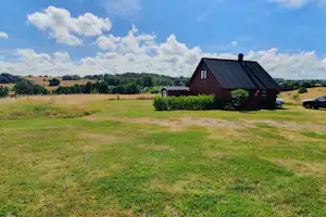 Ängdala Camping på Österlen - Hütte auf dem Campingplatz