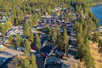Ansia Camping  - Luftaufnahme des Campingplatzes
