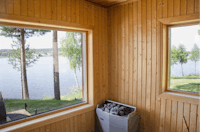 First Camp Ansia – Lycksele  Ansia Camping - Sauna auf dem Campingplatz