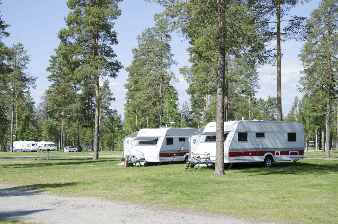 First Camp Ansia – Lycksele  Ansia Camping - Standplätze auf dem Campingplatz