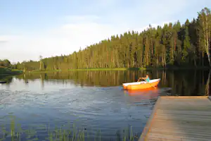 Antjärns Camping - Segeln im see