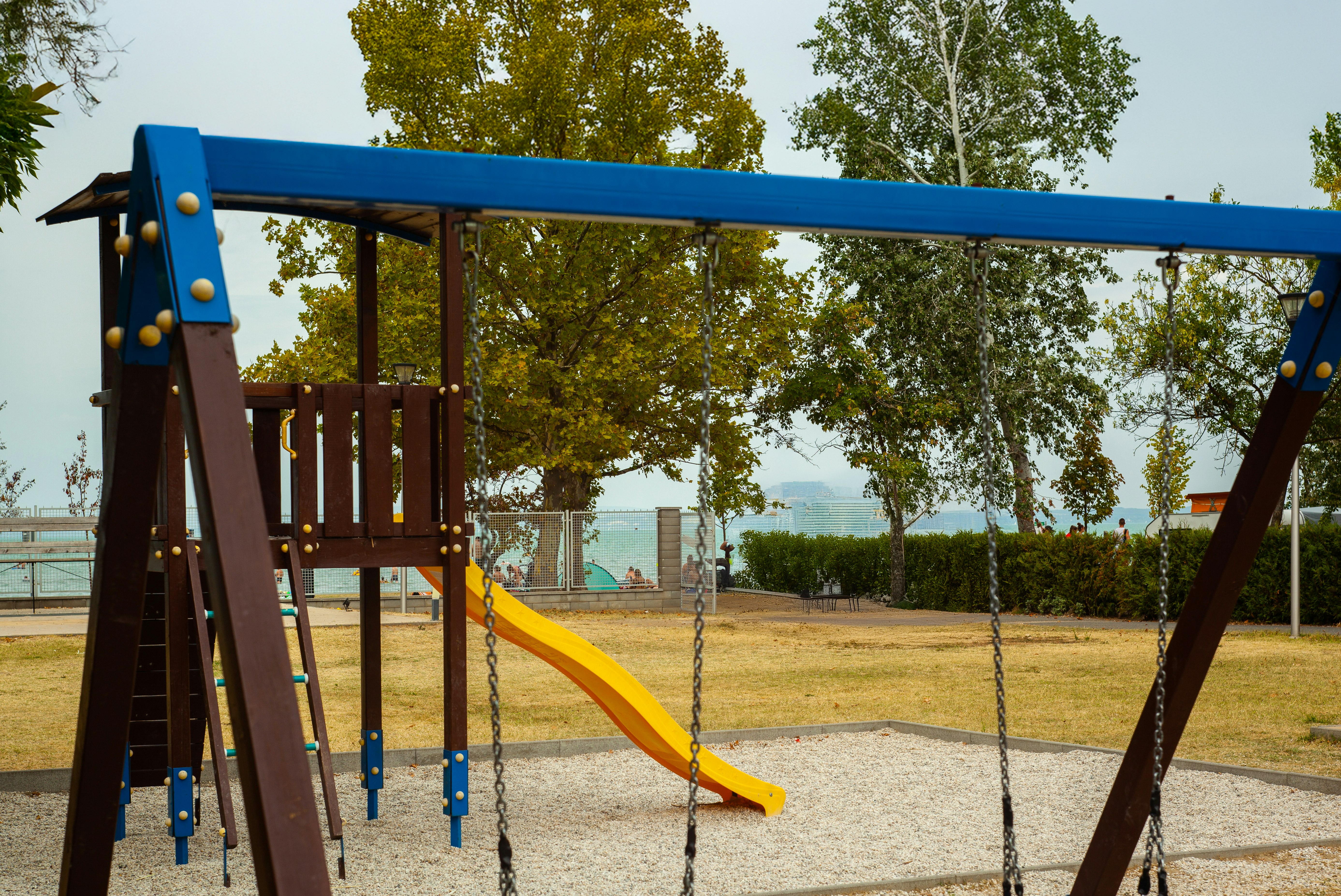 Aranypart Camping & Apartments  - Kinderspielplatz auf dem Campingplatz