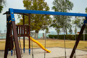 Aranypart Camping & Apartments - Kinderspielplatz auf dem Campingplatz