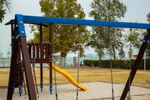 Aranypart Camping & Apartments - Kinderspielplatz auf dem Campingplatz