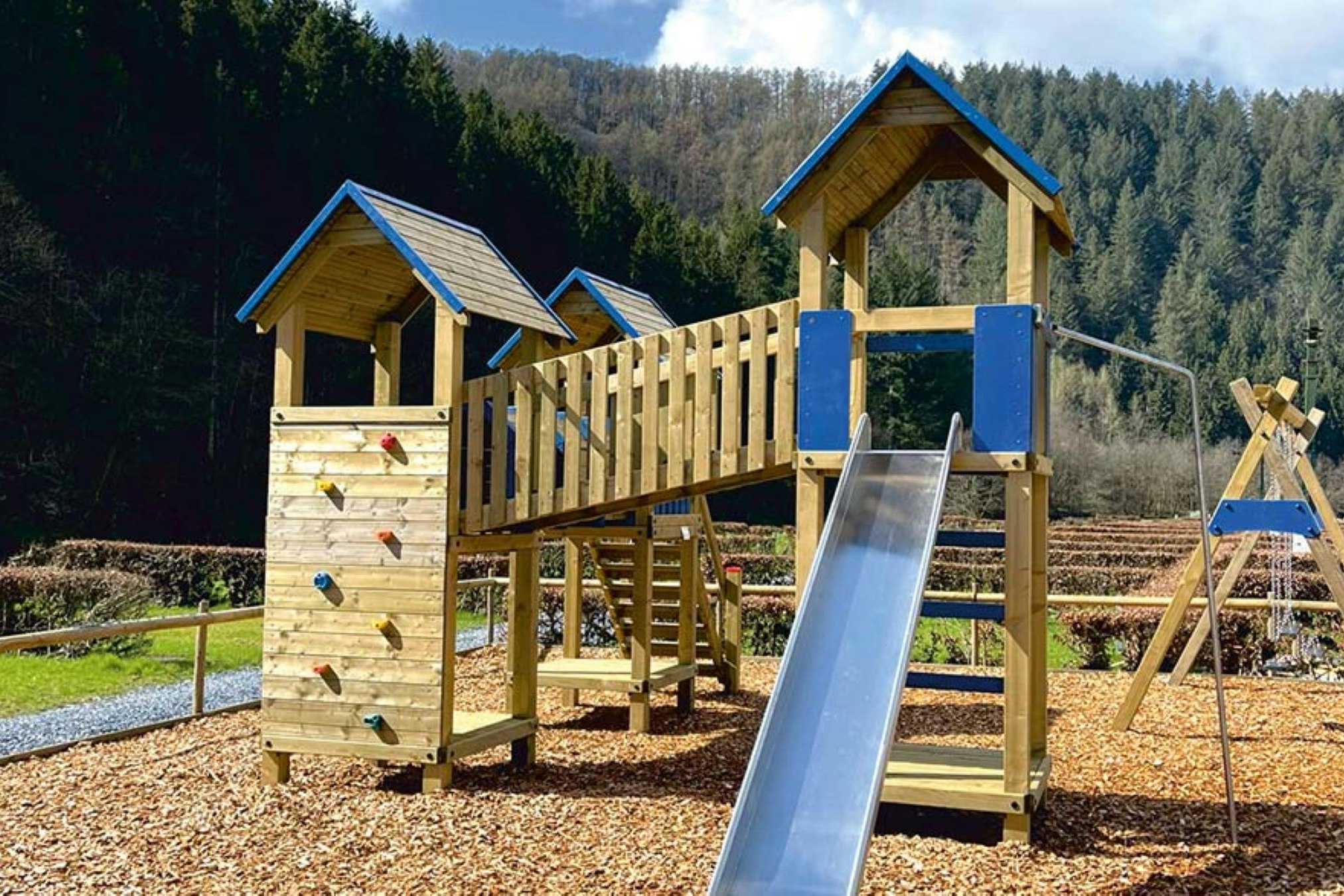 Ardenne Camping Mâboge  - Kinderspielplatz auf dem Campingplatz