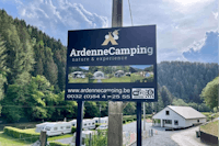 Ardenne Camping Mâboge - Eingang des Campingplatzes