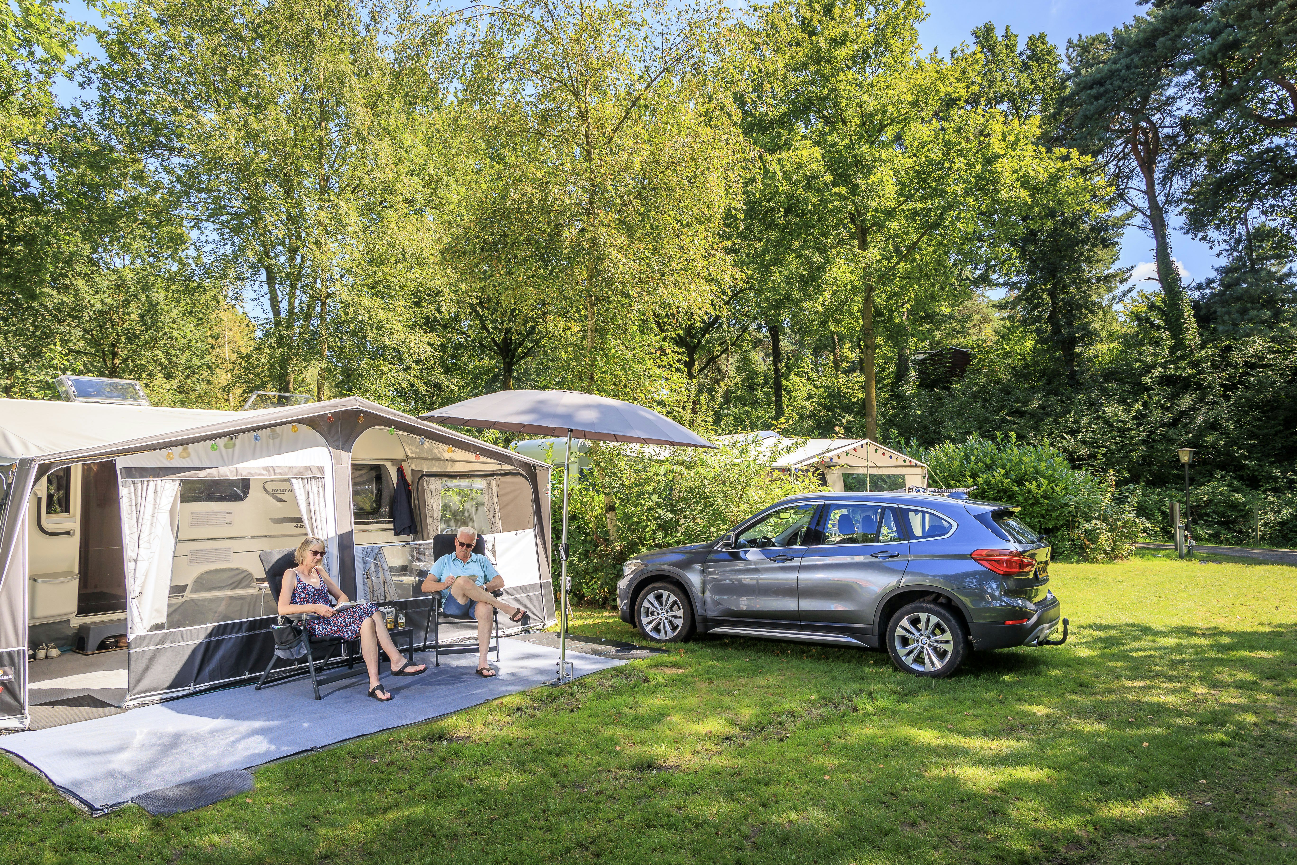Ardoer Camping de Ullingse Bergen - Standplätze auf dem Campingplatz