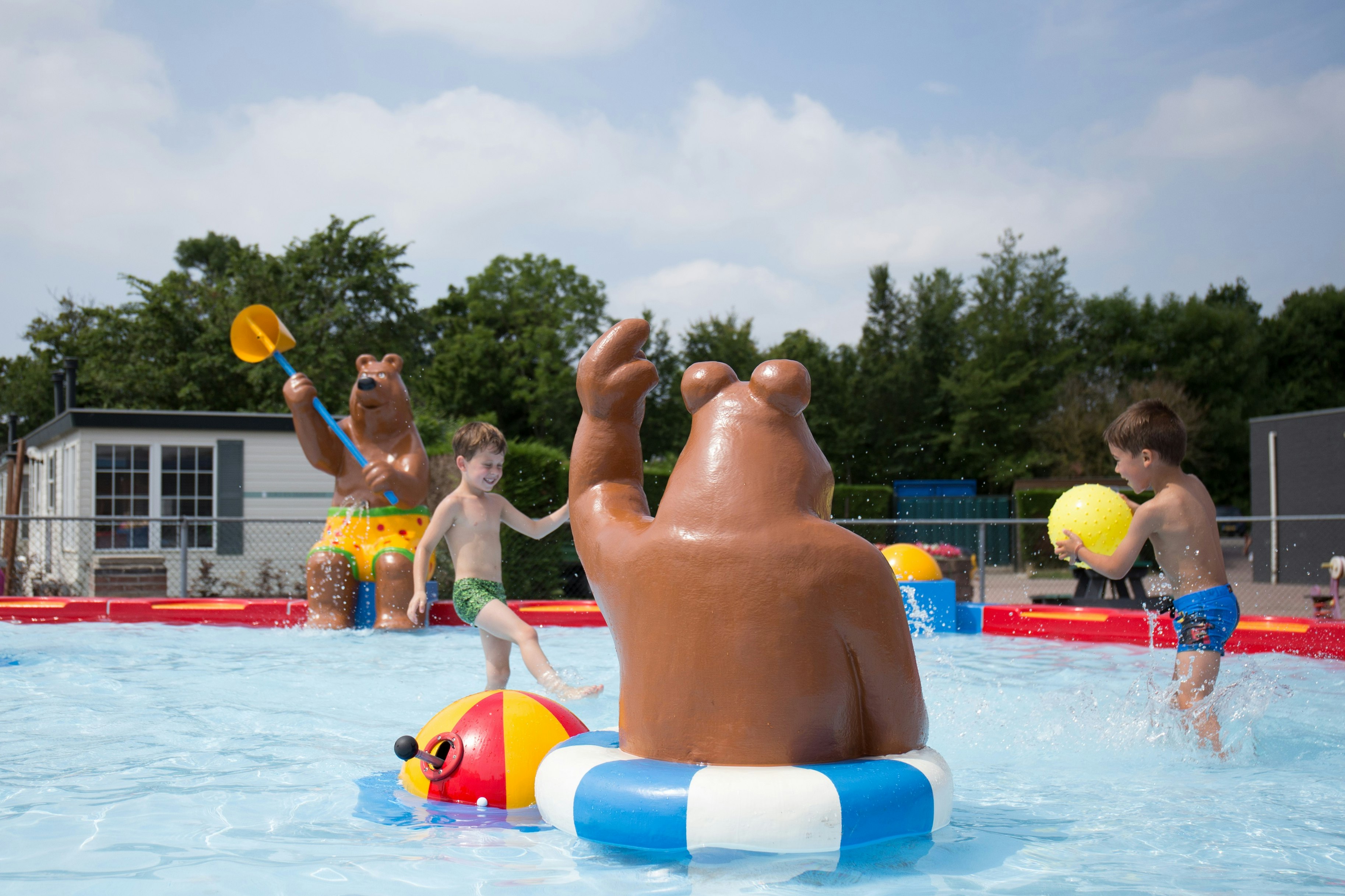 Ardoer Comfortcamping Scheldeoord - Kinderbereich im Freibad