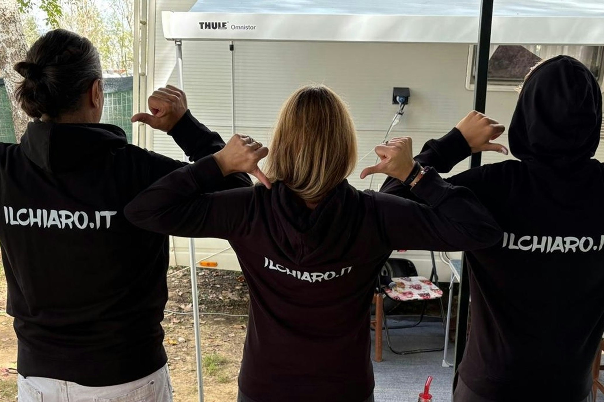 Area Sosta Camper Il Chiaro - Team der Animation auf dem Campingplatz