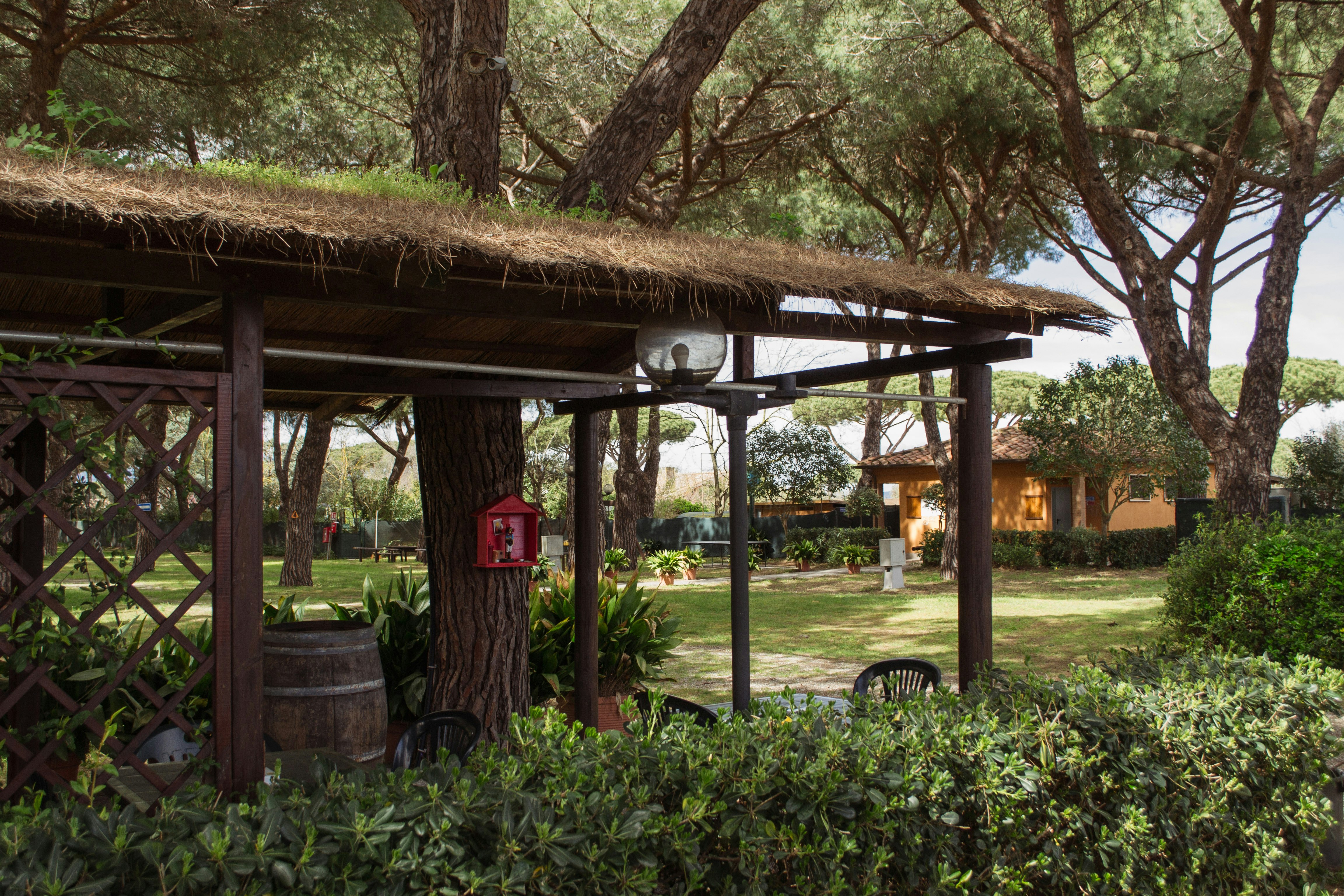 Area Sosta La Pampa - Standplätze auf dem Campingplatz