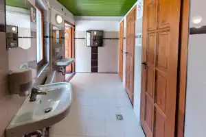 Arena Camping - Budapest - Sanitärbereich vom Campingplatz