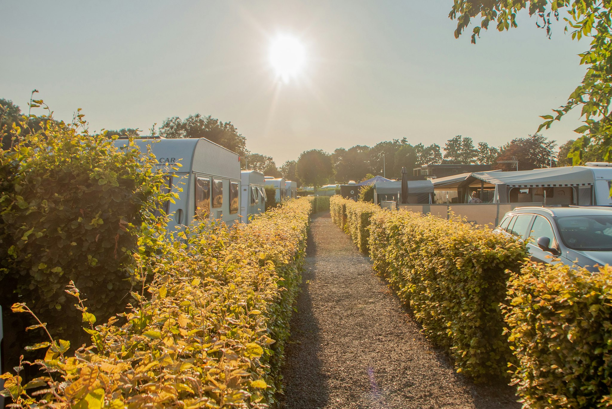 Asaa Camping - Standplätze auf dem Campingplatz