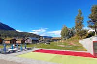 Aurdal Fjordcamping og Hytter - Minigolfplatz des Campingplatzes