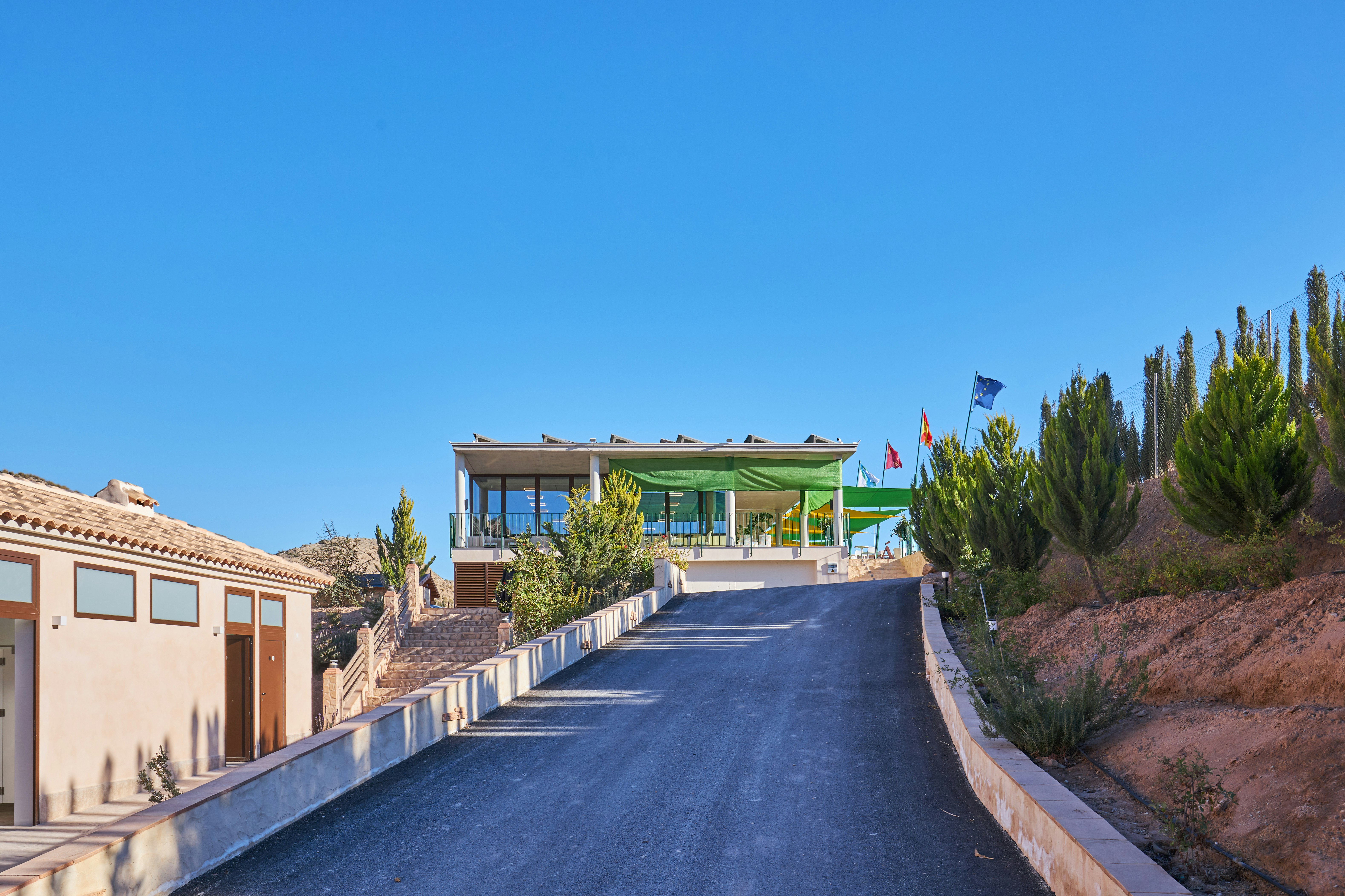 Áureo Natura - Eingang des Campingplatzes