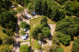 Campsite Korana - Luftaufnahme des Campingplatzes