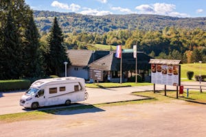 Campsite Korana - Einfahrt des Campingplatzes
