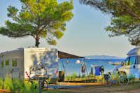 Lopari Camping Resort - Standplätze mit Meerblick