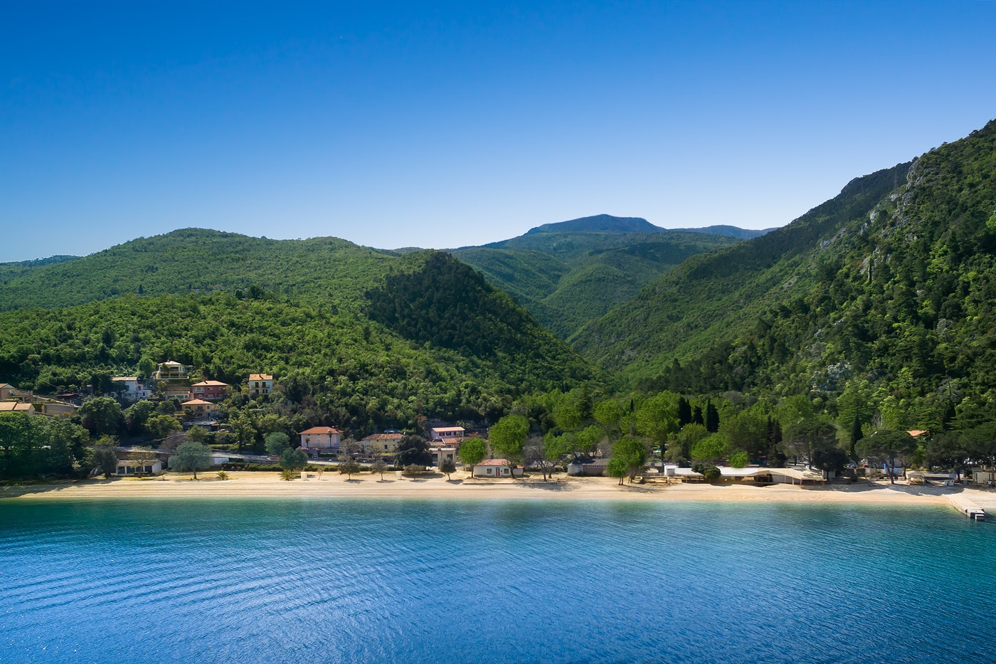 Autocamp Medveja - Der Strand und das Mittelmeer in der Nähe des Campingplatzes