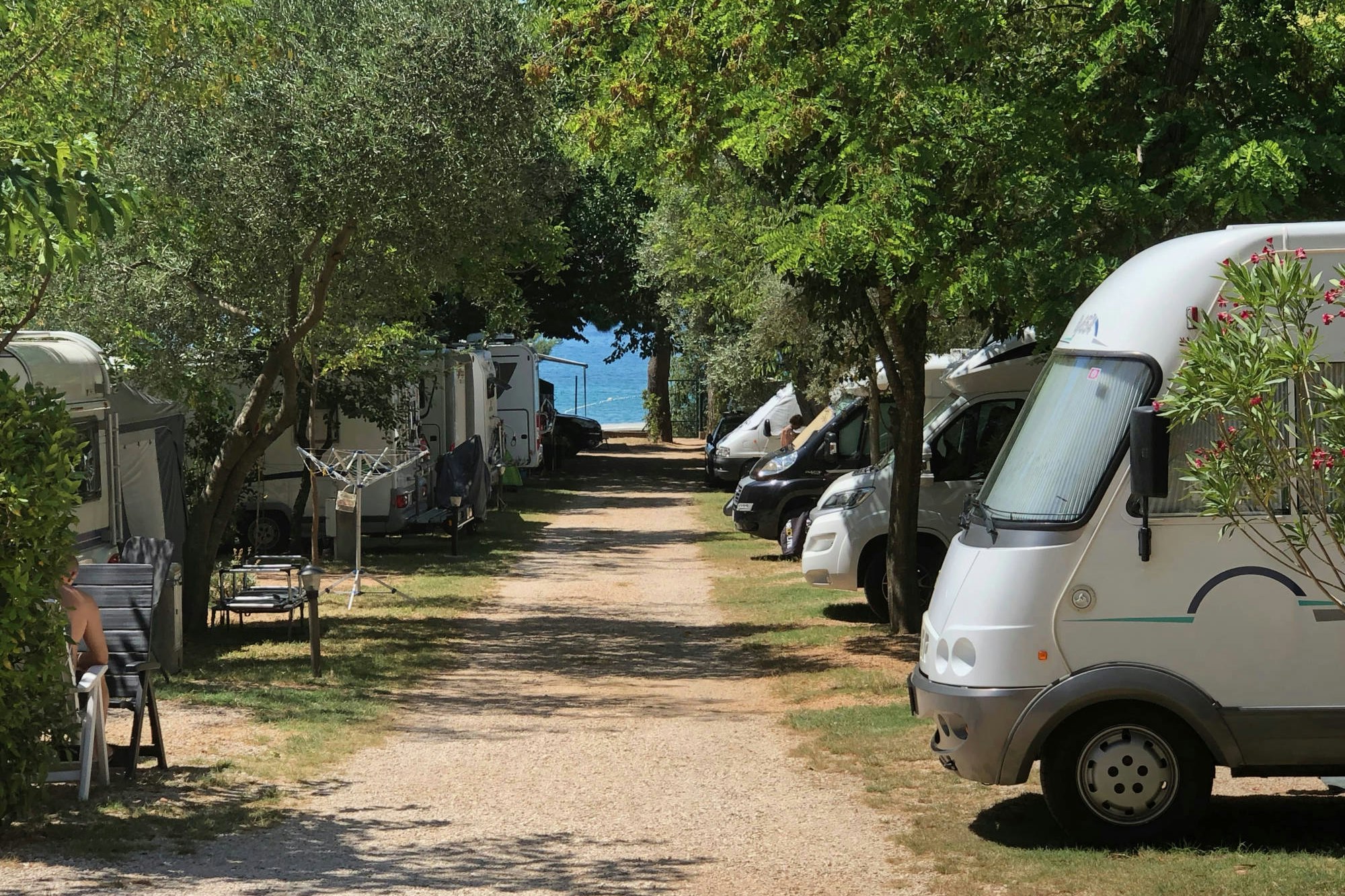Autocamp Moče - Standplätze auf dem Campingplatz